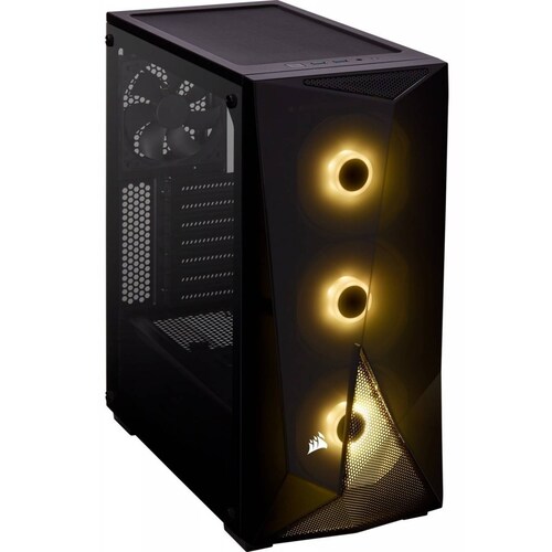 Gabinete Rgb Corsair Atx Spec-delta Ventiladores Rgb Cristal