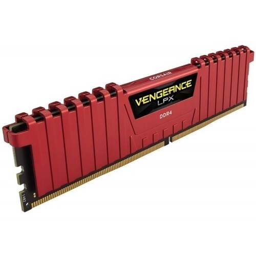 Memoria Ram Ddr4 8gb Corsair Vengeance Lpx 2400 Mhz Rojo /vc