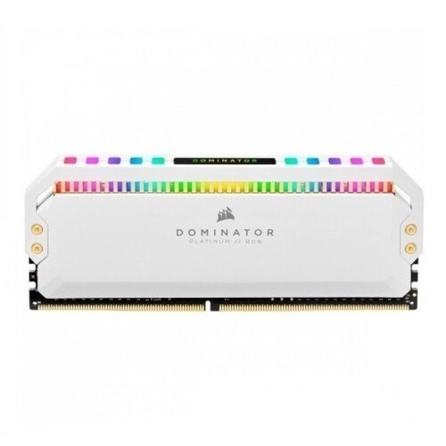 Memoria Ram 16gb 2x 8gb Corsair Rgb White Ddr4 3200mhz