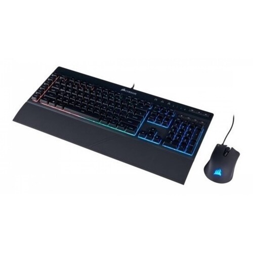 Kit 2 En 1 Corsair K55 Rgb + Harpoon Español Ch-9206115-sp