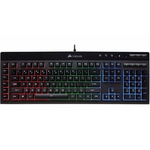 Kit 2 En 1 Corsair K55 Rgb + Harpoon Español Ch-9206115-sp
