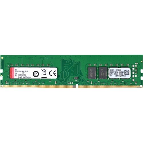 Memoria Ram Kingston 16gb Ddr4 Cl19 2rx8 2666 Kvr26n19d8/16