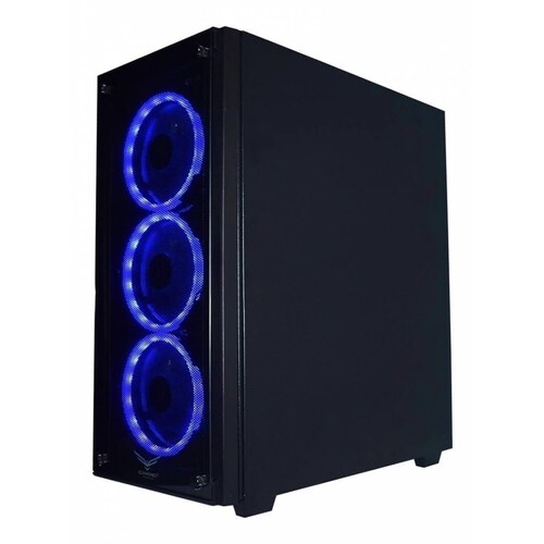 Gabinete Gaming Naceb Technology Hydra Crystal Case Na-0602