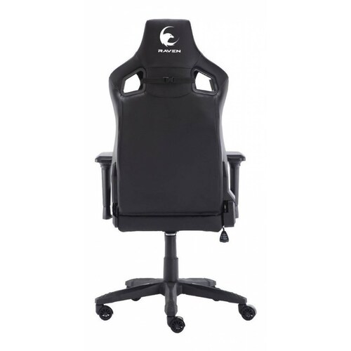 Silla Gamer Naceb Raven, Hasta 150kg Alta Comodidad Negra