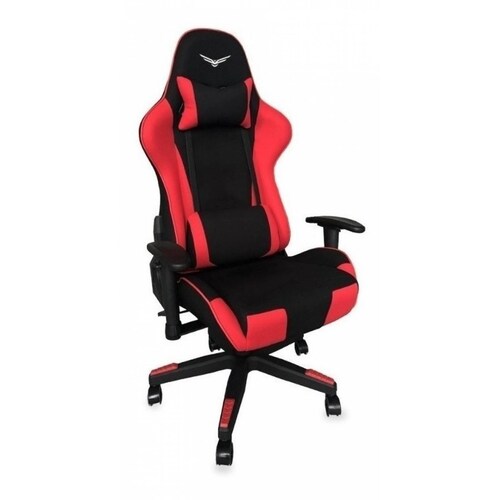 Silla Gamer Naceb Falcon, Hasta 140kg, Negro/rojo