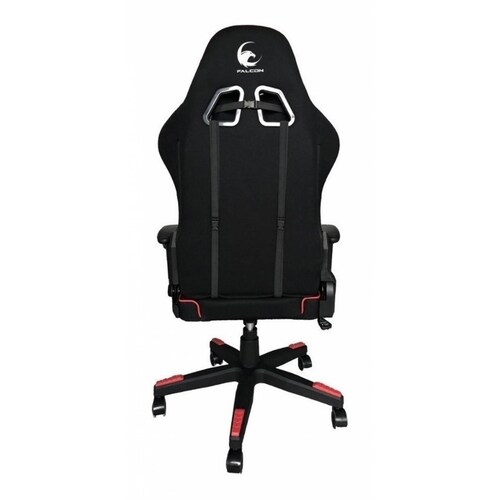Silla Gamer Naceb Falcon, Hasta 140kg, Negro/rojo