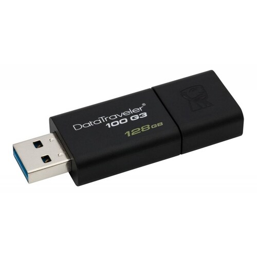 Memoria Usb 128gb Kingston Dt100 Usb Retractil