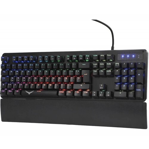 Teclado Gamer Naceb Black Cobra Rgb Na-0944 Mecánico Ne /vc