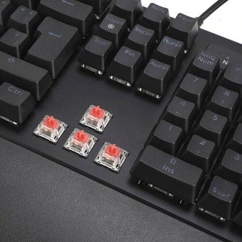 Teclado Gamer Naceb Black Cobra Rgb Na-0944 Mecánico Ne /vc