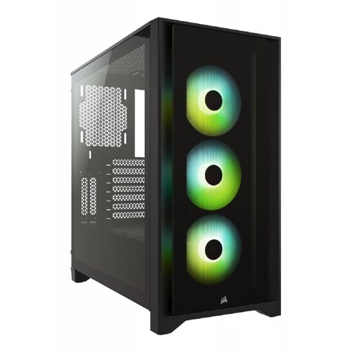 Gabinete Corsair Icue 4000x Rgb Mid Tower Atx Usb Sin Fuente