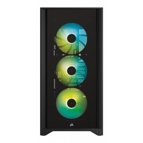 Gabinete Corsair Icue 4000x Rgb Mid Tower Atx Usb Sin Fuente