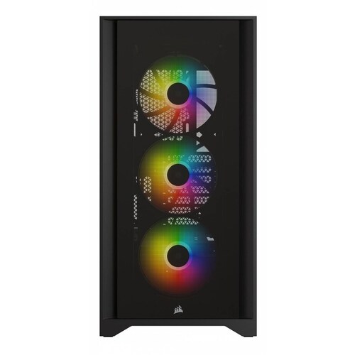 Gabinete Corsair Icue 4000x Rgb Mid Tower Atx Usb Sin Fuente