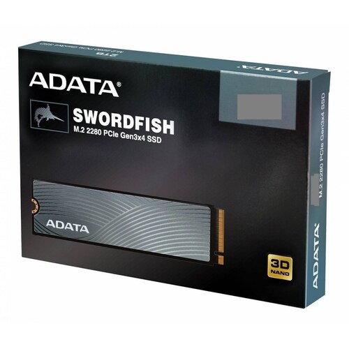Ssd Adata Swordfish 3d Nand, 1tb, Pci Express 3.0 M.2
