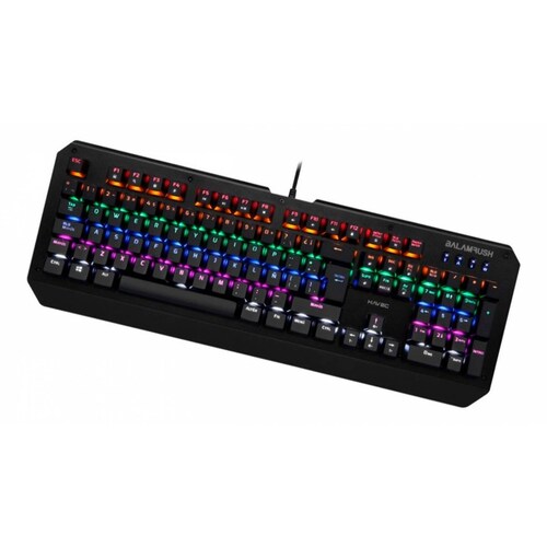 Teclado Gamer Balam Rush Havoc Led Rgb, Alámbrico