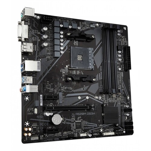 Tarjeta Madre Gigabyte A520m Ds3h Am4 Ddr4 Micro Atx