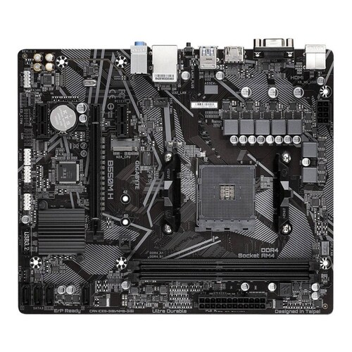 Tarjeta Madre Gigabyte Micro Atx B550m H, S-am4, Amd