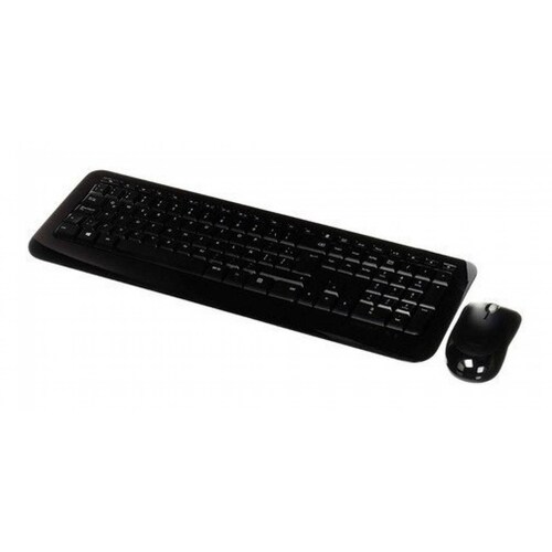 Kit Teclado Y Mouse Microsoft Pn9-00004 Inalambrico Negr /vc