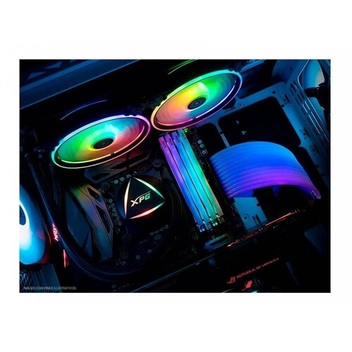 Enfriamiento Liquido Pc Xpg Levante Rgb Ventilador 120mm