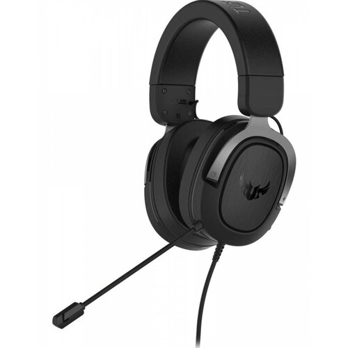 Audífonos Con Diadema Asus Tuf Gaming H3 Gun Metal Negro