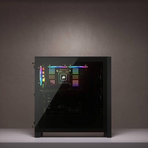 Gabinete Corsair Airflow 4000d Cristal Tem Atx 1xusb Negro