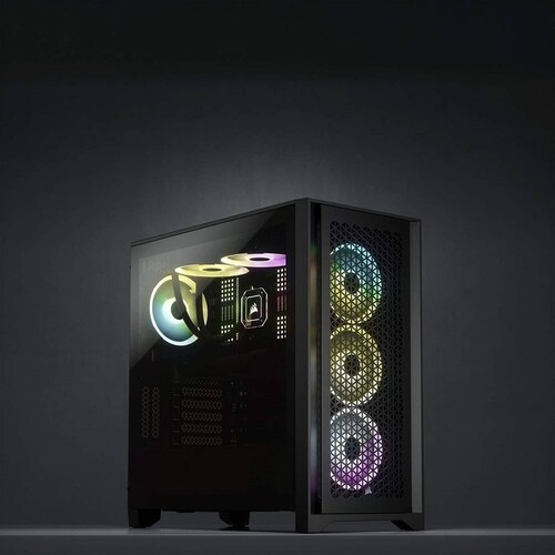 Gabinete Corsair Airflow 4000d Cristal Tem Atx 1xusb Negro
