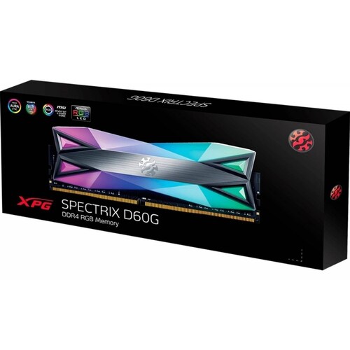Memoria Ram Ddr4 8gb 4133mhz Xpg Spectrix D60g Rgb Disipador