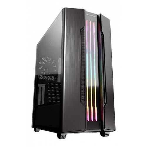 Gabinete Gamer Cougar Gemini S Iron Gray Cistal Templado