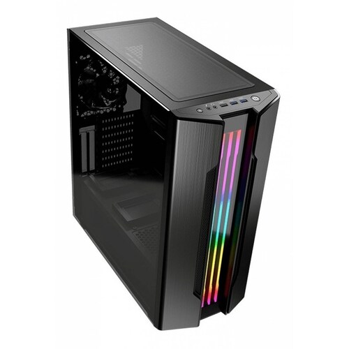 Gabinete Gamer Cougar Gemini S Iron Gray Cistal Templado