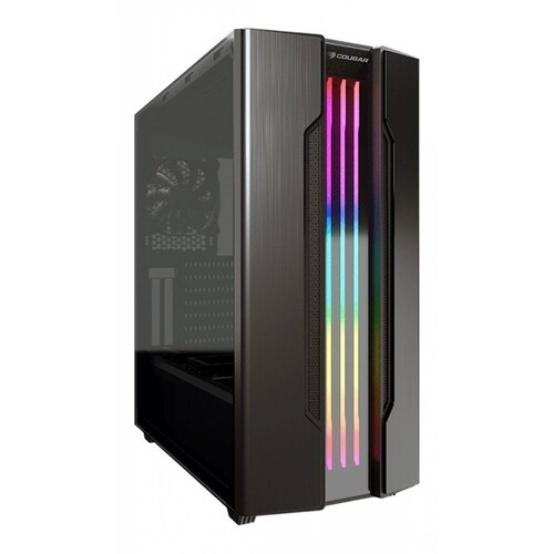 Gabinete Gamer Cougar Gemini S Iron Gray Cistal Templado