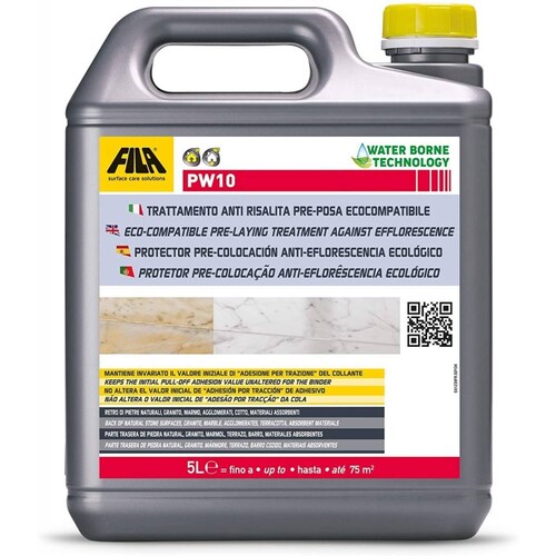 Fila , Pw10 5lt Pre-colocación Anti-eflorescencias Ecológico