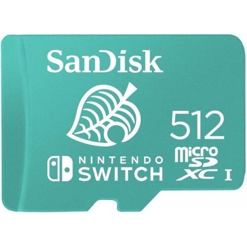 Memoria Micro Sd 512gb Sandisk Nintendo Switch Oficial