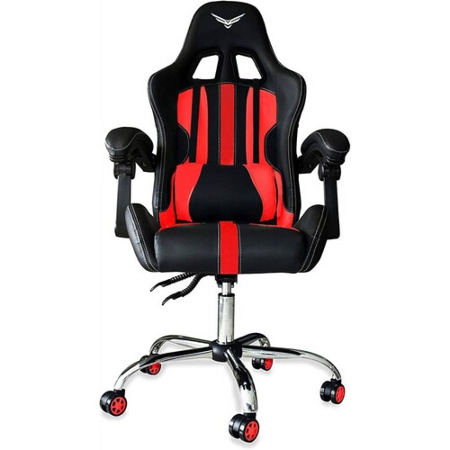 Naceb Silla Gamer Ninja Blade, Hasta 140kg, Negro/rojo