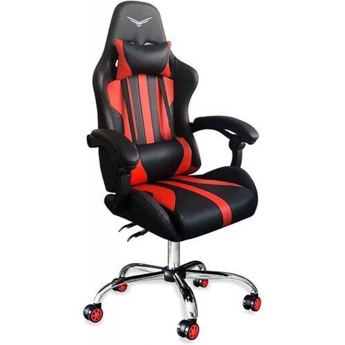 Naceb Silla Gamer Ninja Blade, Hasta 140kg, Negro/rojo