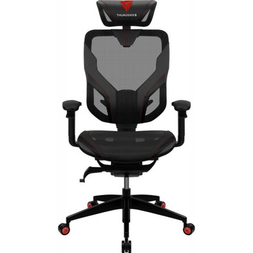 Silla Gamer Thunder X3 Yama7 Ergonómica Negro/Rojo
