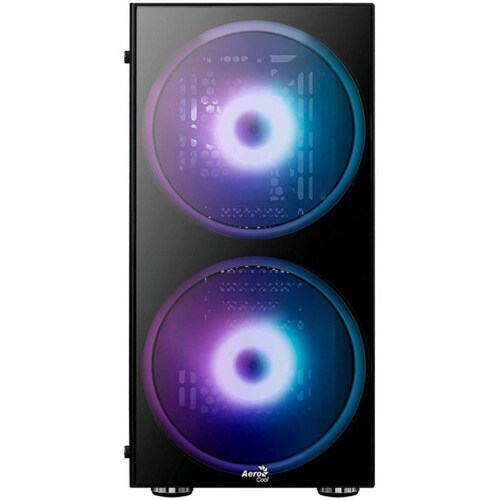 Gabinete Gamer Aerocool Python Argb Cristal Templado Atx