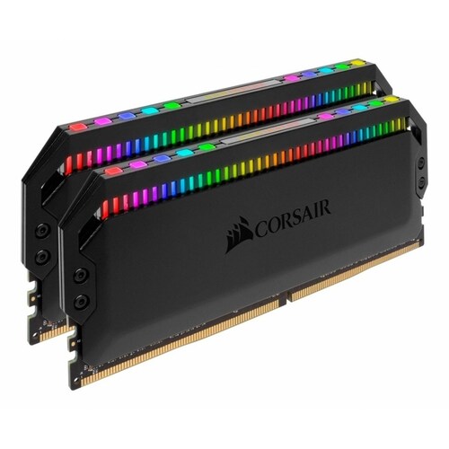 Memoria Ram 16gb 2x 8gb Corsair Rgb White Ddr4 3200mhz