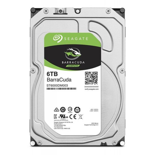 Disco Duro Interno Seagate Barracuda 3.5 6tb Sataiii 5400rpm
