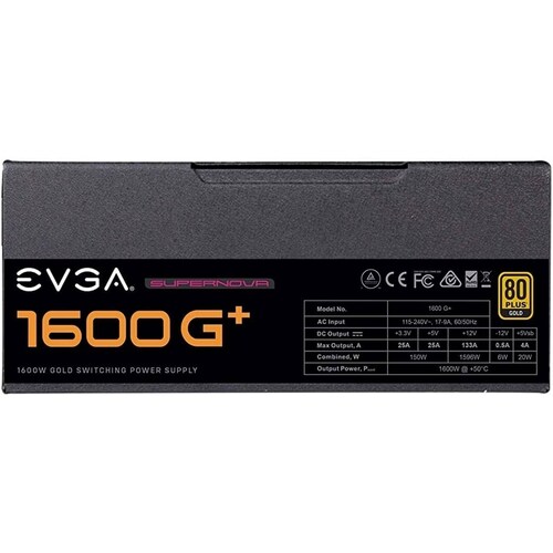 Fuente De Poder Evga Supernova 80 Plus Gold 24 1600w
