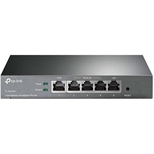 Router Tp-link Balanceador De Carga Tl-r470t+ Ptos Wan Lan