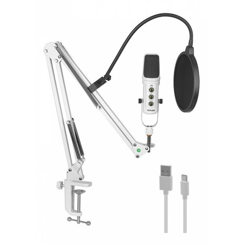 Micrófono Para Streaming Con Condensador Yeyian Agile Brazo