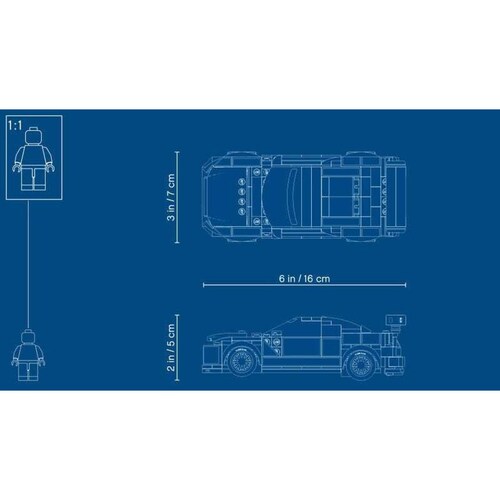 Lego 76896 Nissan Gt r Nismo