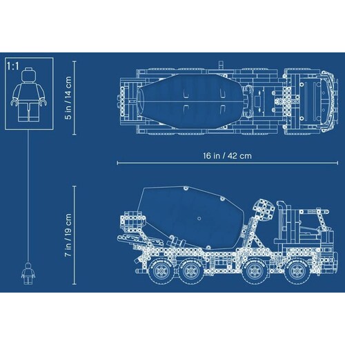 Lego 42112 Camion Hormigonera Technic