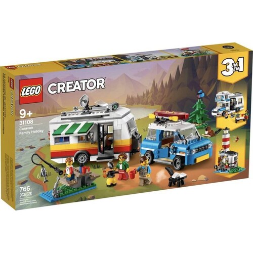 Lego 31108 Vacaciones Familiares En Caravana Creator 3 En 1