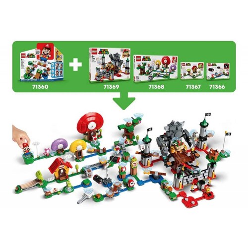 Lego 71364 Set De Expansión: Lava Letal De Don Roco Super Mario