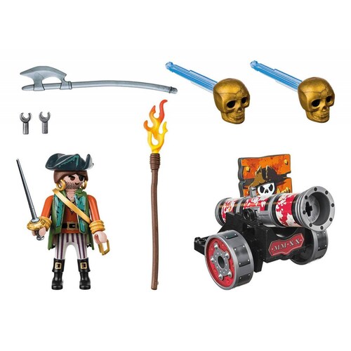 Playmobil 70415 Pirata Con Cañón