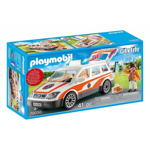 Playmobil  70050 Coche De Emergencias Con Sirena
