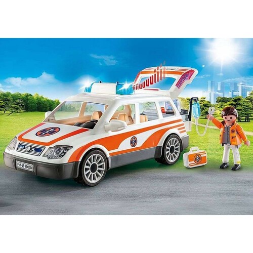 Playmobil  70050 Coche De Emergencias Con Sirena