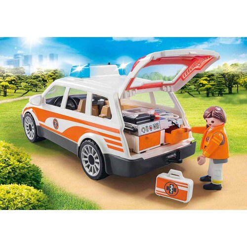 Playmobil  70050 Coche De Emergencias Con Sirena
