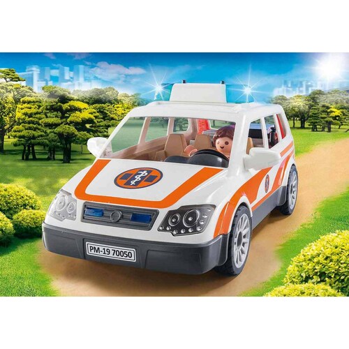 Playmobil  70050 Coche De Emergencias Con Sirena