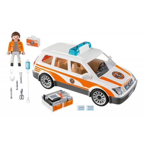 Playmobil  70050 Coche De Emergencias Con Sirena